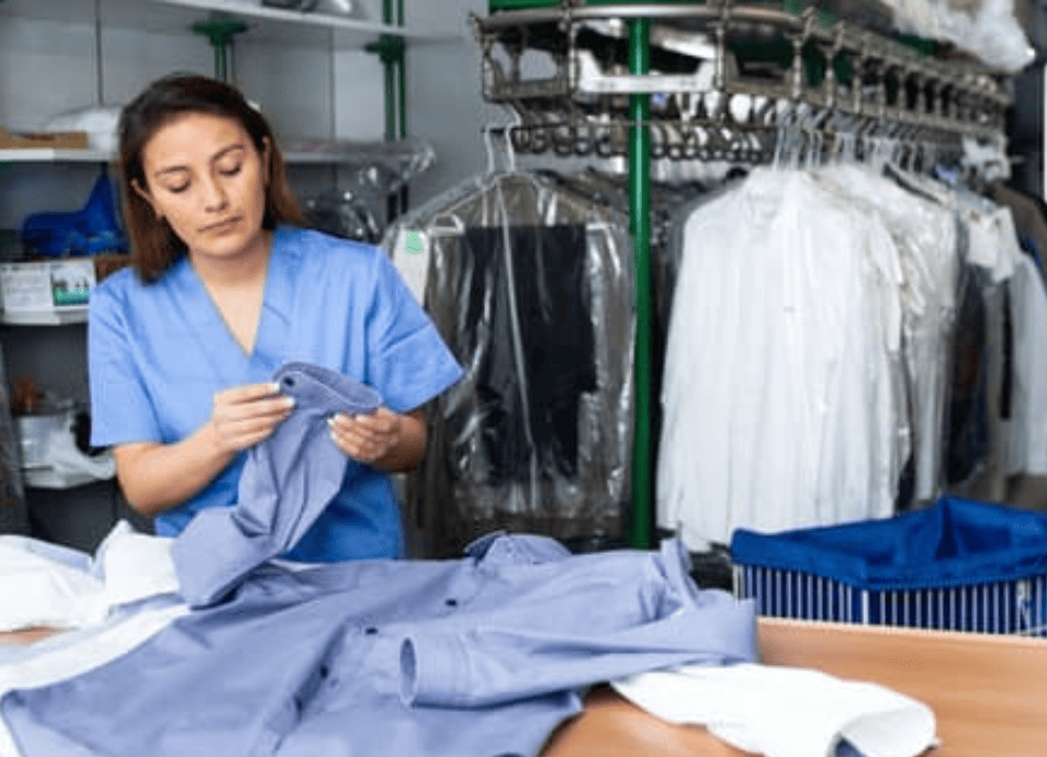 Illustration Pressing et Blanchisserie